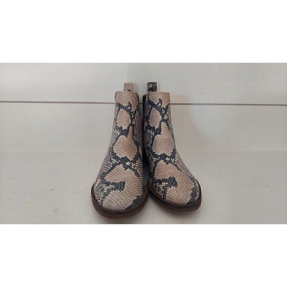 Lucky Brand Haylia Leather Snake Print Chelsea Boot/NWOB, Size 6.5M - Picture 4 of 9